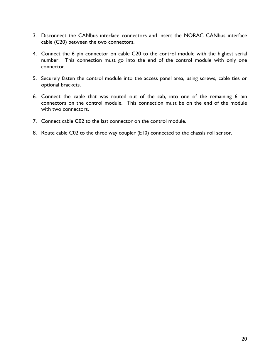 NORAC UC5-BC-HG04 User Manual | Page 23 / 35