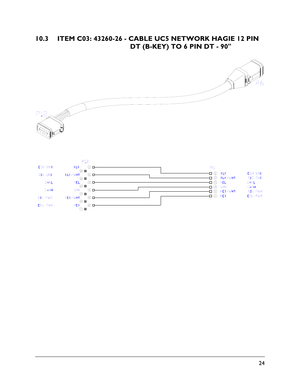 3 item c03: 43260-26 | NORAC UC5-BC-HG06 User Manual | Page 27 / 35