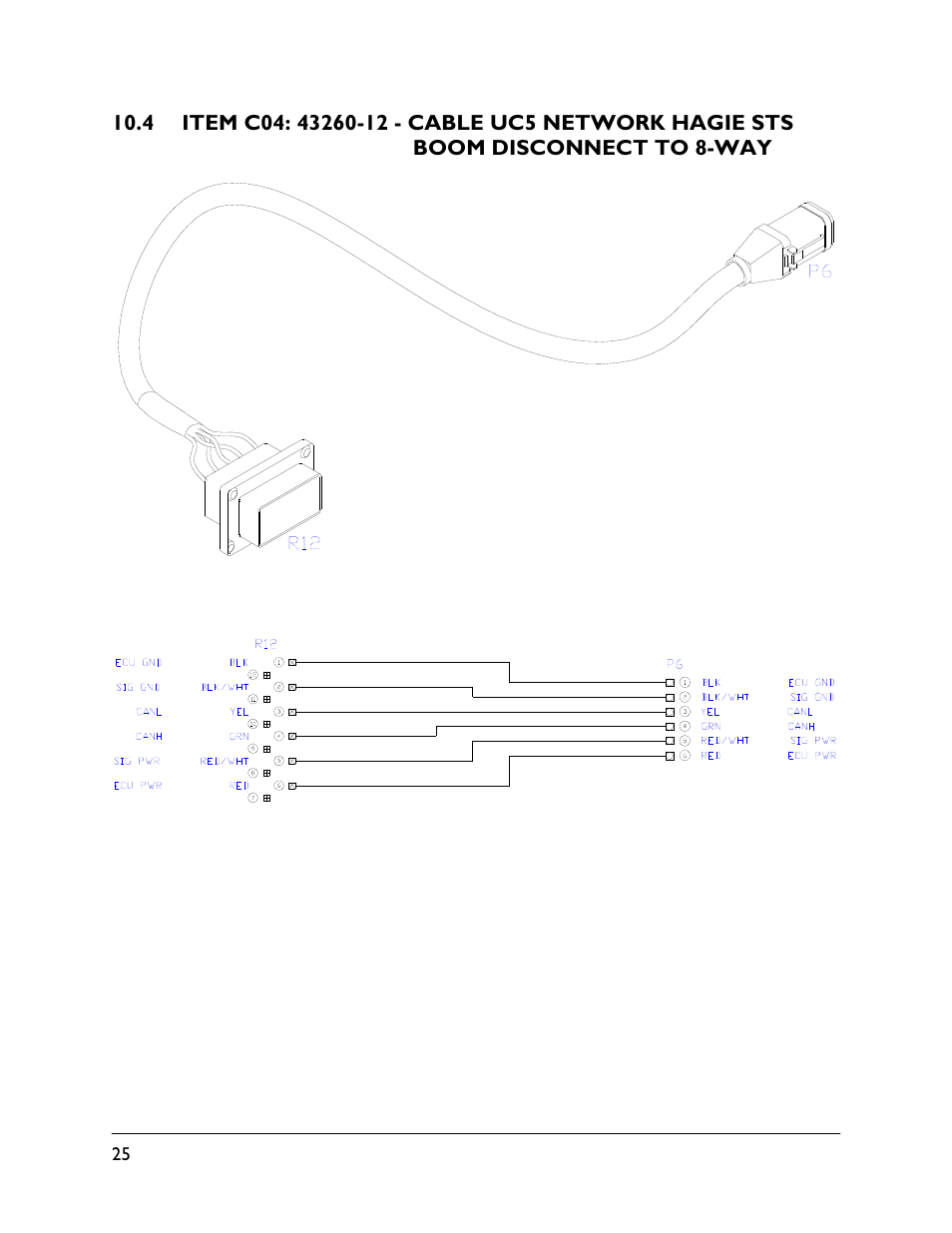 4 item c04: 43260-12 | NORAC UC5-BC-HG06 User Manual | Page 28 / 35