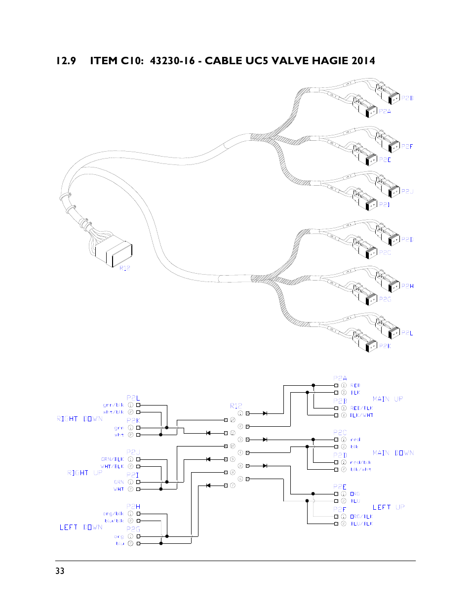 9 item c10: 43230-16 | NORAC UC5-BC-HG07 User Manual | Page 36 / 40