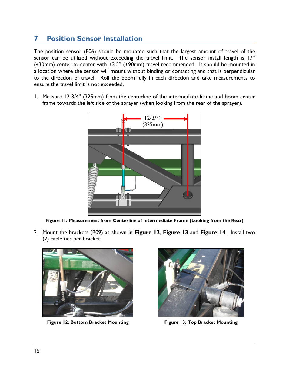 7 position sensor installation | NORAC UC5-BC-KS01 User Manual | Page 18 / 44
