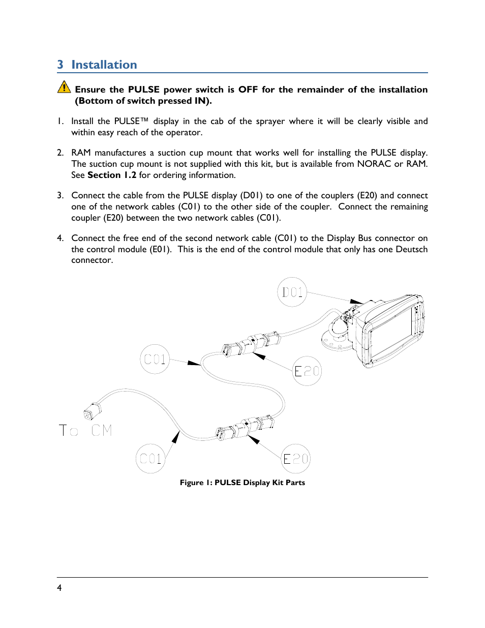 3 installation | NORAC PULSE-SP01 User Manual | Page 6 / 8