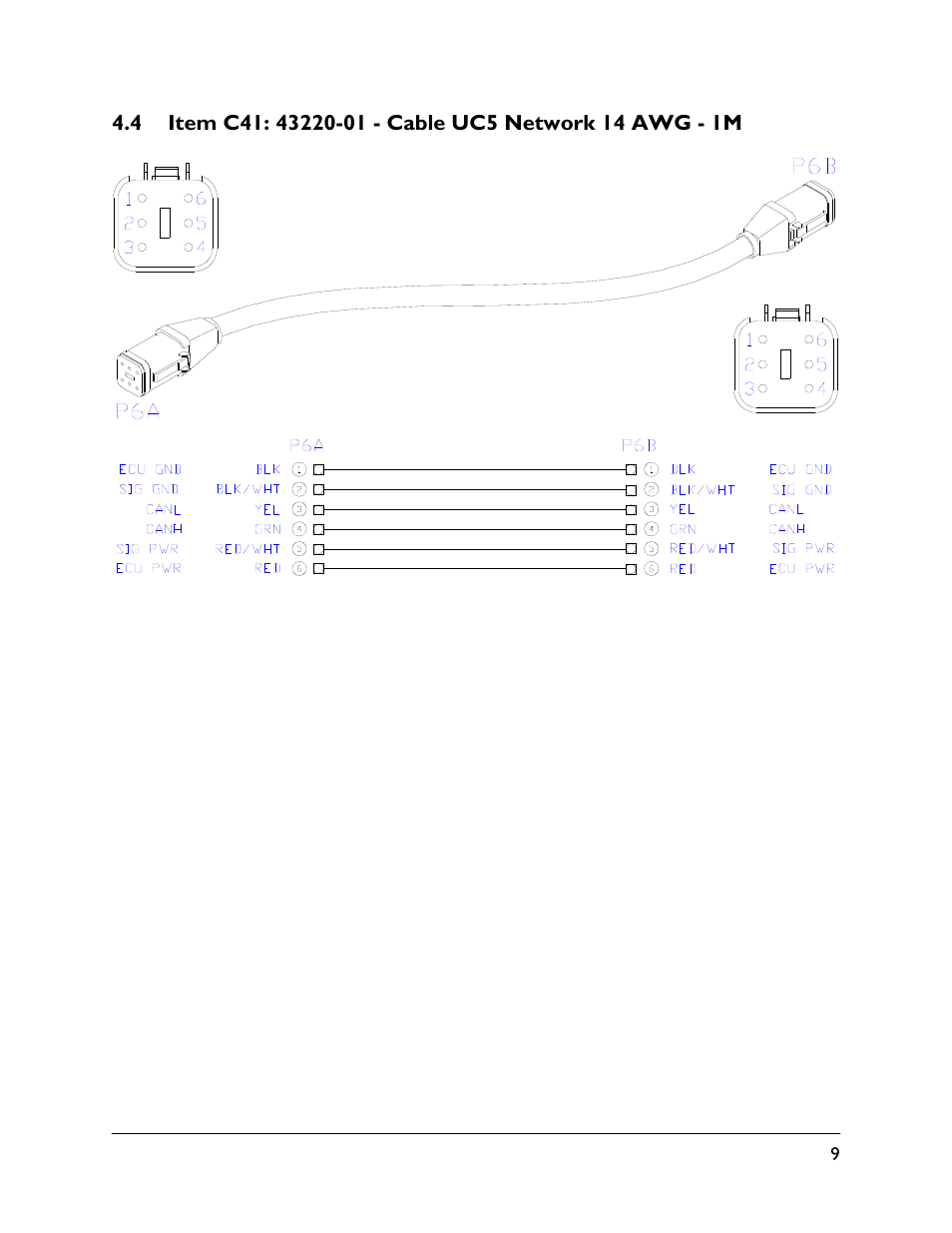 4 item c41: 43220-01 | NORAC 54VT-GS2-SP01 User Manual | Page 11 / 12