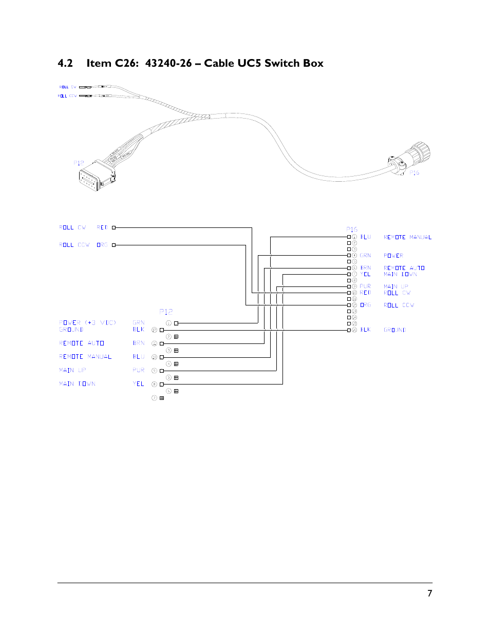 2 item c26: 43240-26 | NORAC 54VT-GS2-SP01 User Manual | Page 9 / 12