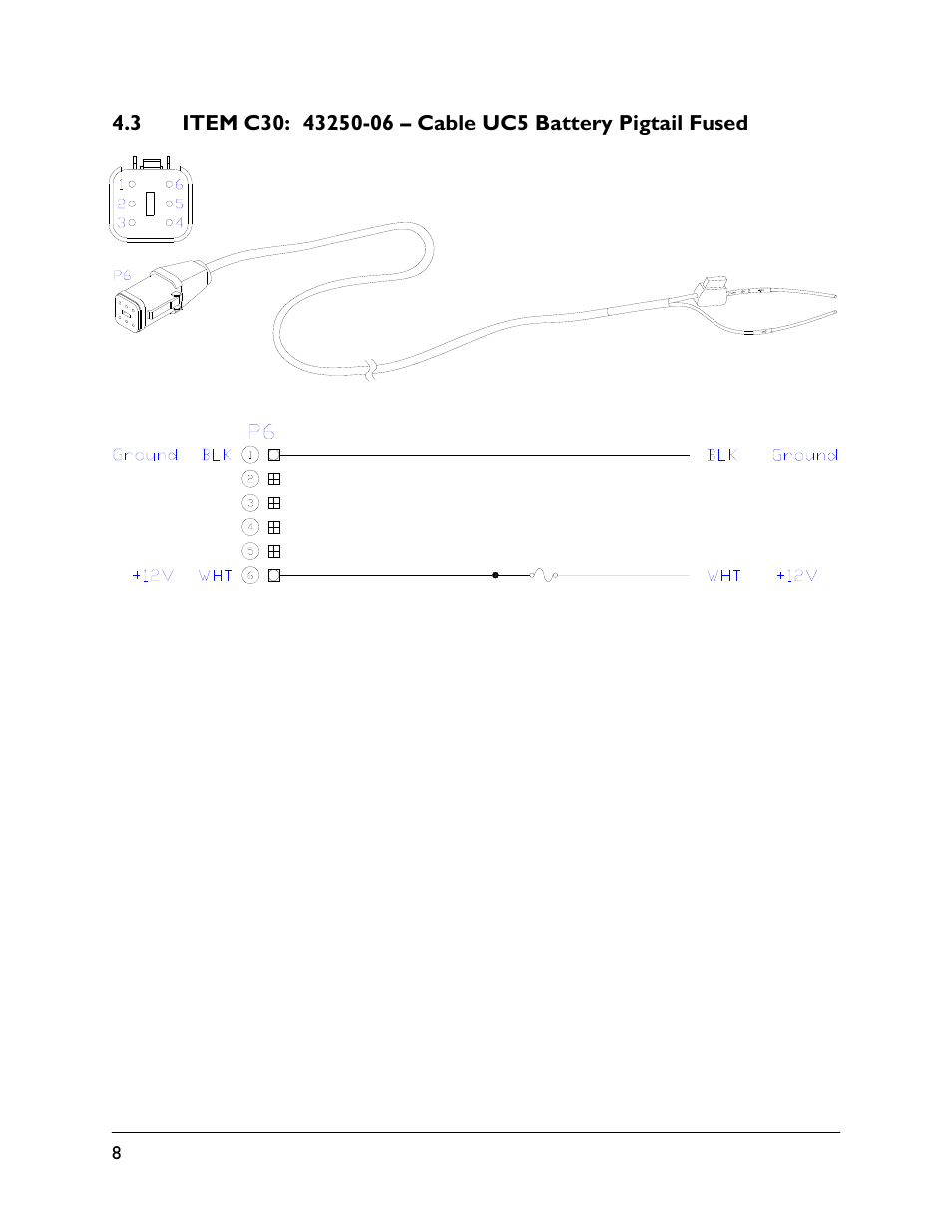3 item c30: 43250-06 | NORAC 54VT-PRO-PT01 User Manual | Page 10 / 14