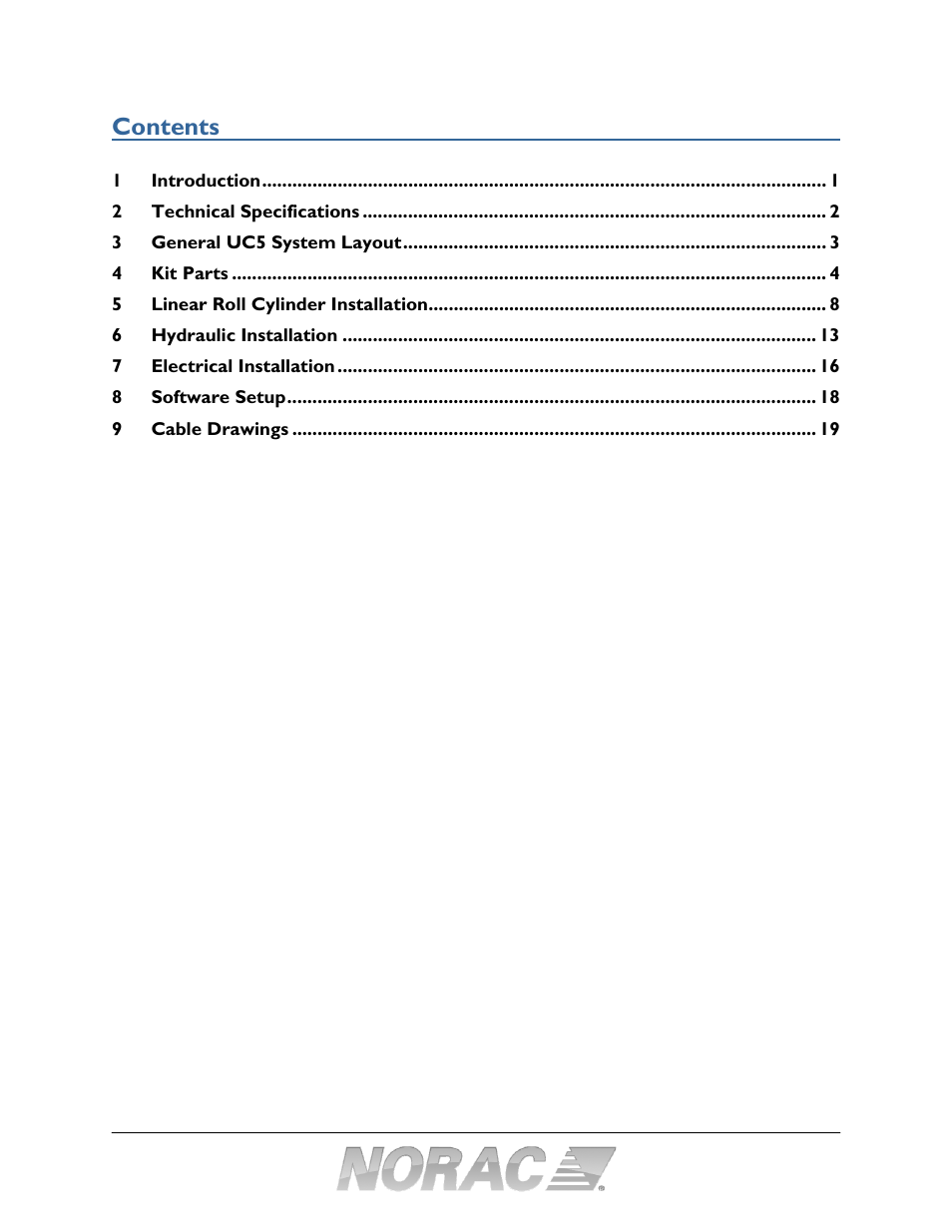 NORAC 5467BC-4B-JD10 User Manual | Page 3 / 23