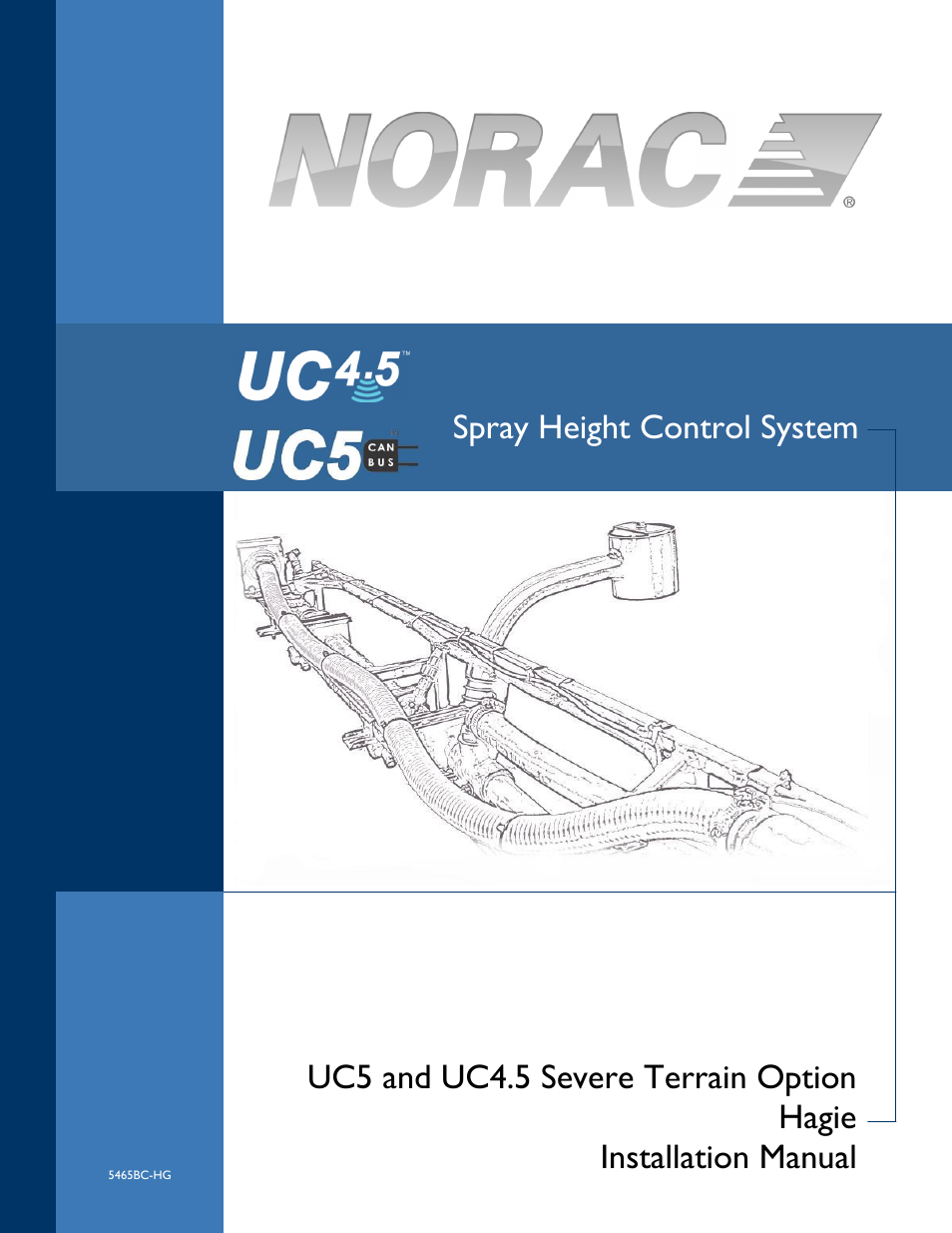 NORAC 5465BC-HG User Manual | 12 pages