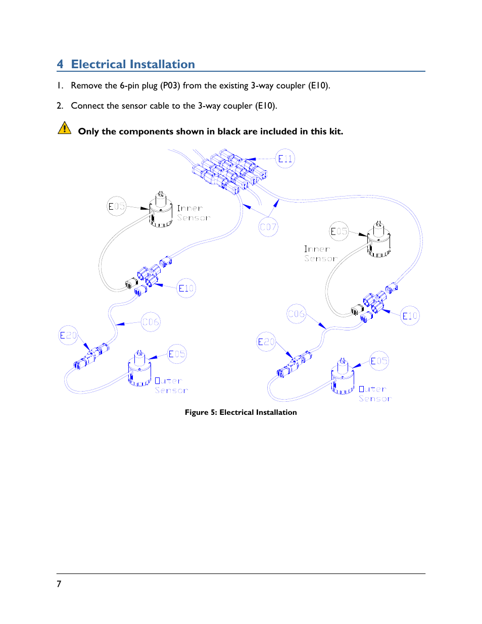 4 electrical installation | NORAC 5465BC-HG User Manual | Page 10 / 12