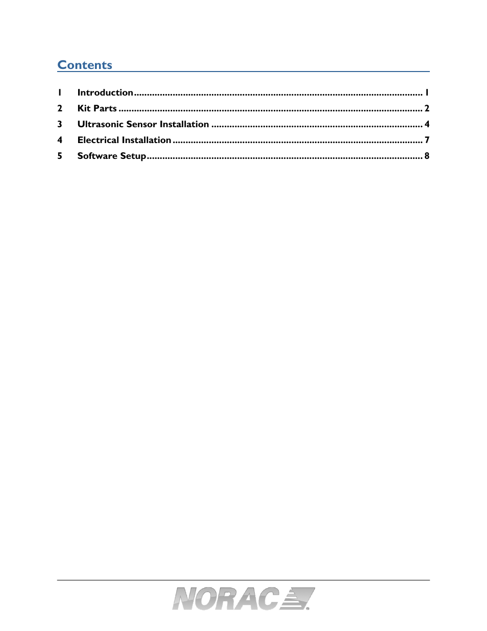 NORAC 5465BC-HG User Manual | Page 3 / 12