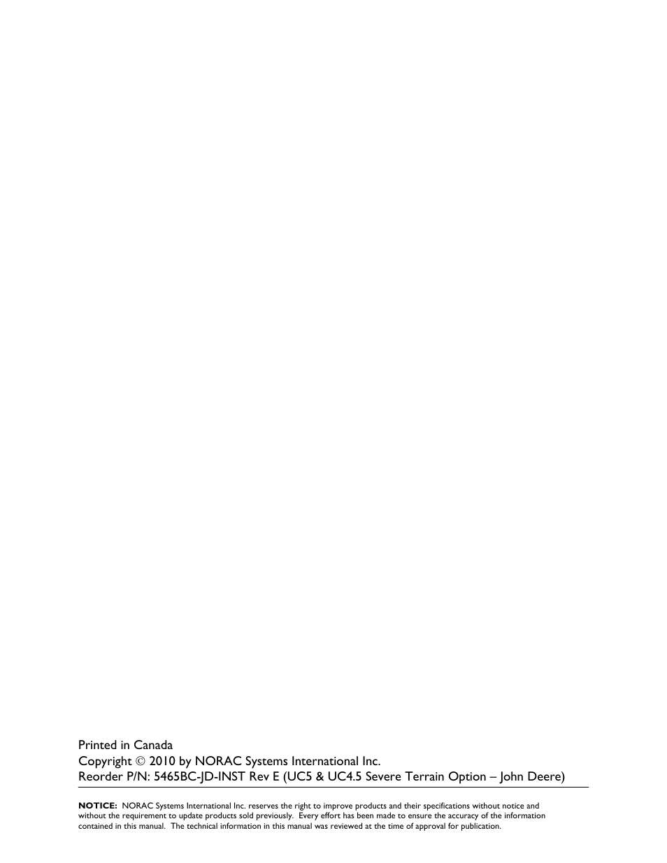 NORAC 5465BC-JD User Manual | Page 2 / 14