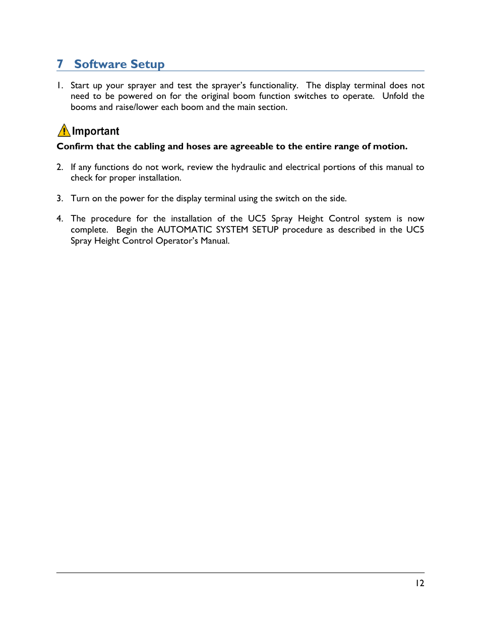 7 software setup | NORAC 5465BC-JD-LP User Manual | Page 15 / 17