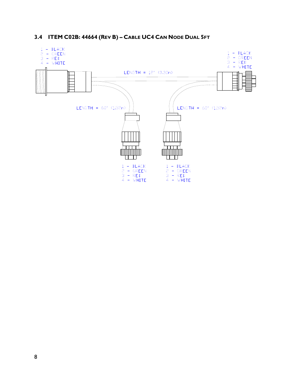 4 item c02b: 44664 (rev b) | NORAC UC4+BC+CBL User Manual | Page 12 / 64