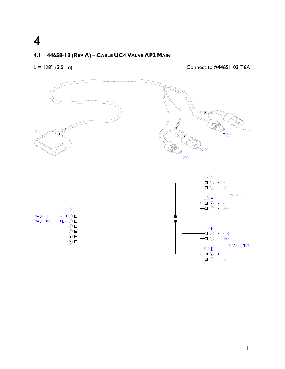 4 item c12: valve interface cable, 1 44658-18 (rev a) | NORAC UC4+BC+CBL User Manual | Page 15 / 64