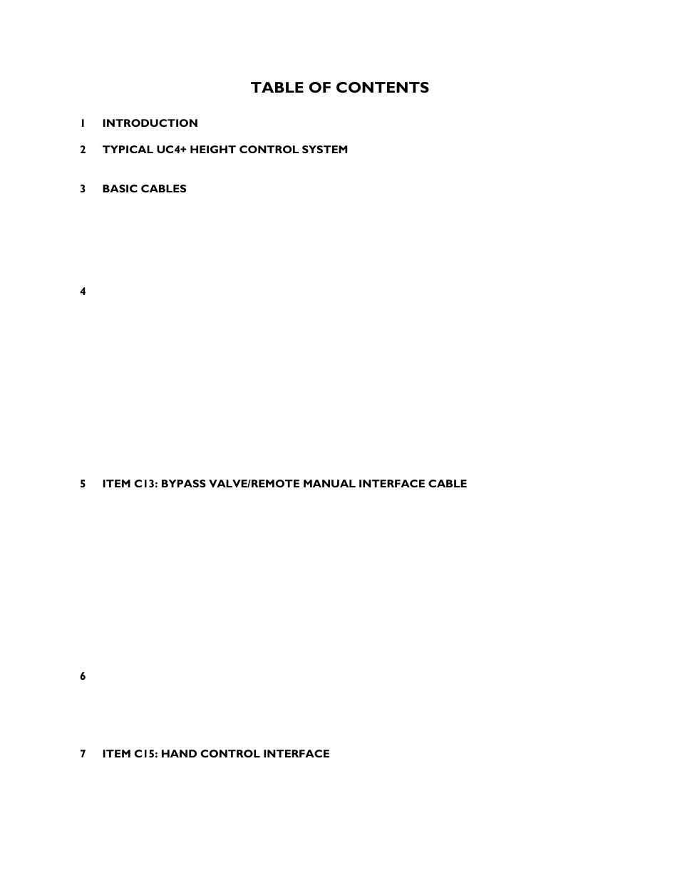 NORAC UC4+BC+CBL User Manual | Page 3 / 64