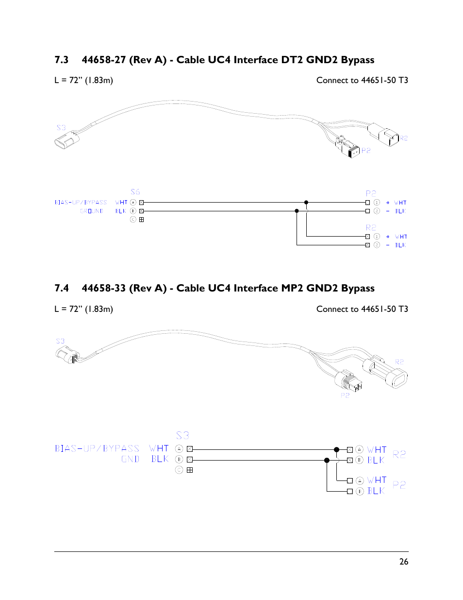 3 44658-27 (rev a), 4 44658-33 (rev a) | NORAC UC4.5-BC User Manual | Page 29 / 92