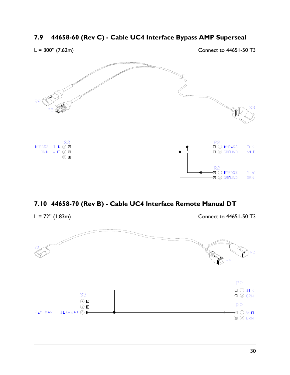 9 44658-60 (rev c), 10 44658-70 (rev b) | NORAC UC4.5-BC User Manual | Page 33 / 92