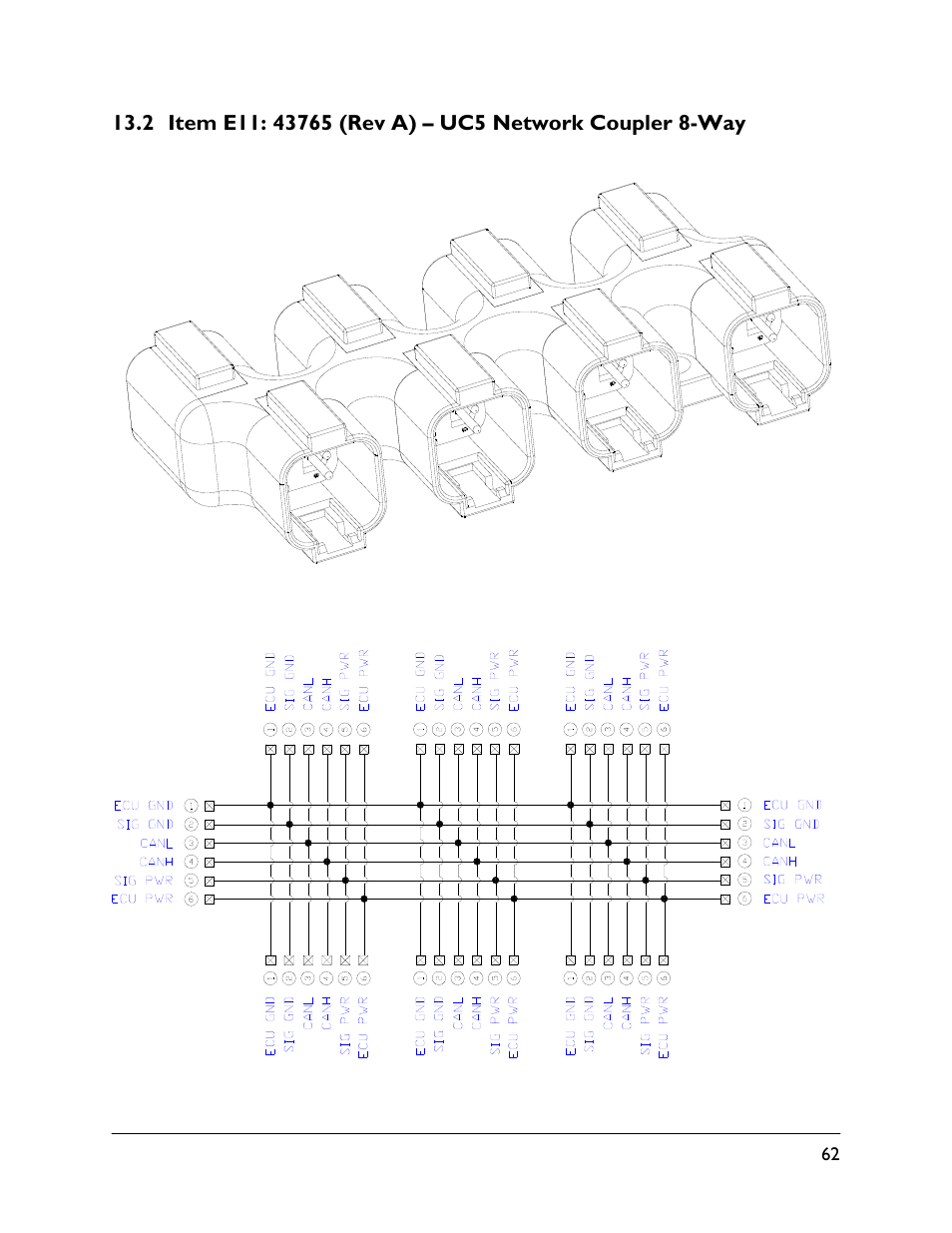 2 item e11: 43765 (rev a) | NORAC UC4.5-BC User Manual | Page 65 / 92