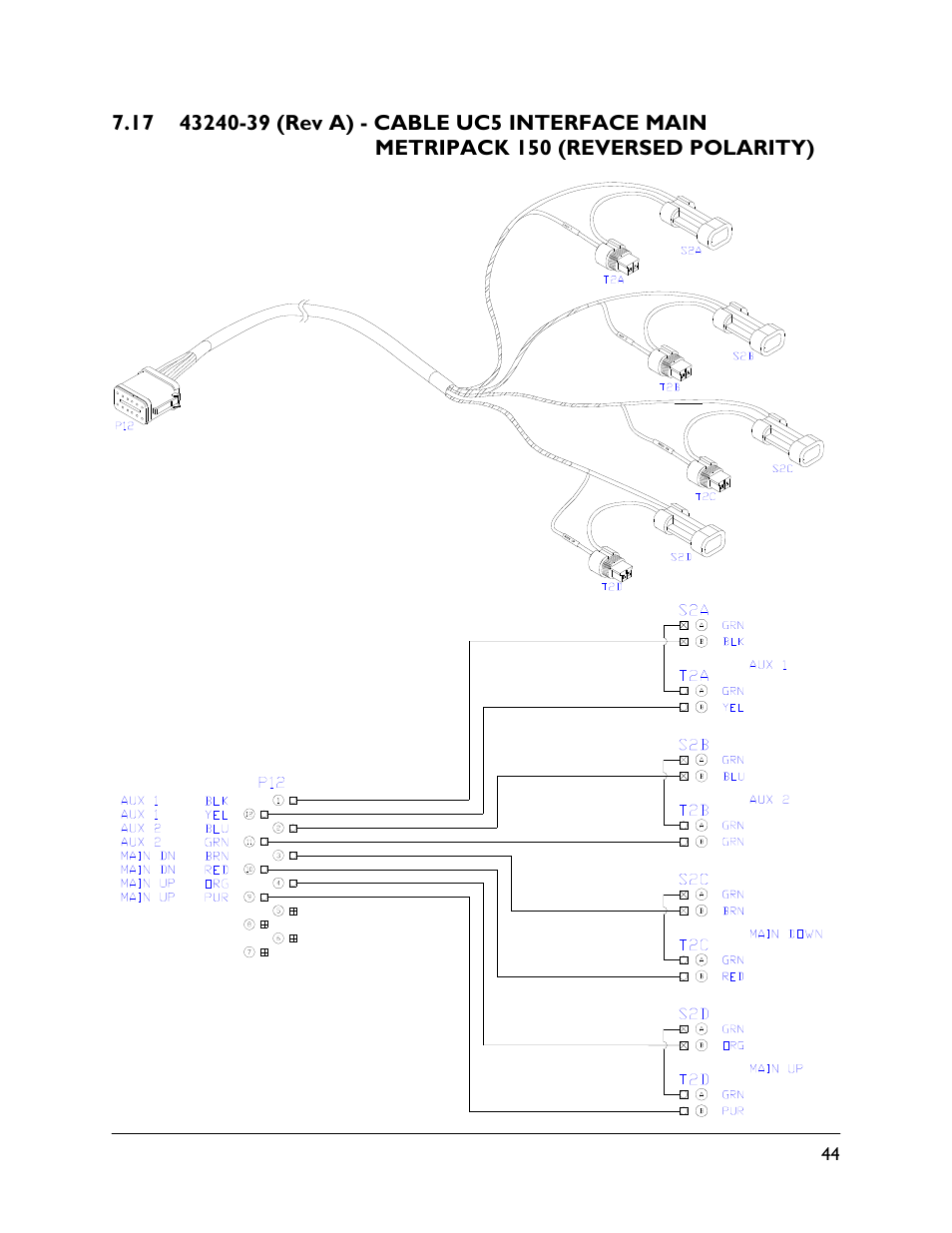 17 43240-39 (rev a) | NORAC UC5-BC-CBL User Manual | Page 47 / 93