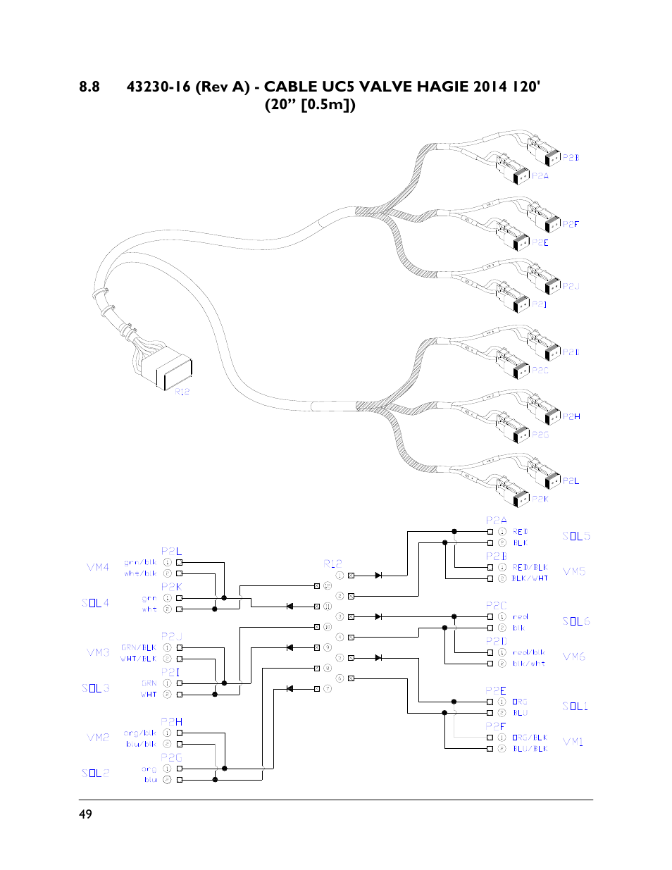 8 43230-16 (rev a) | NORAC UC5-BC-CBL User Manual | Page 52 / 93