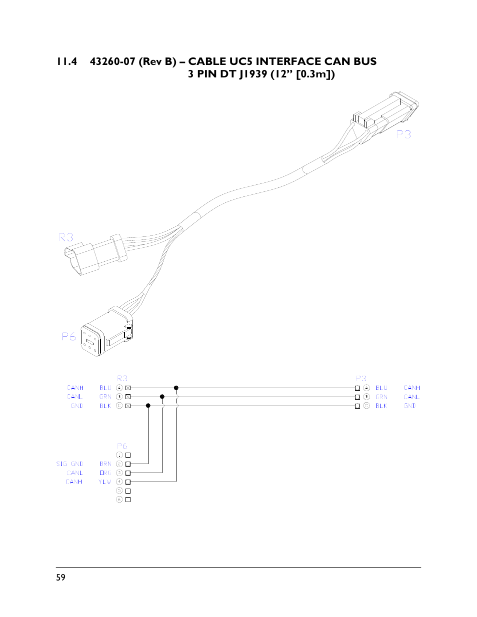 4 43260-07 (rev b) | NORAC UC5-BC-CBL User Manual | Page 62 / 93