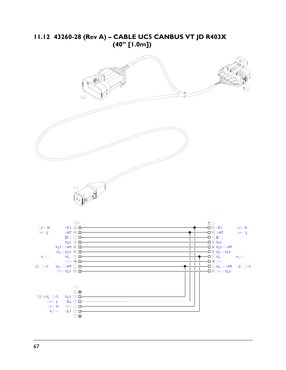 12 43260-28 (rev a) | NORAC UC5-BC-CBL User Manual | Page 70 / 93