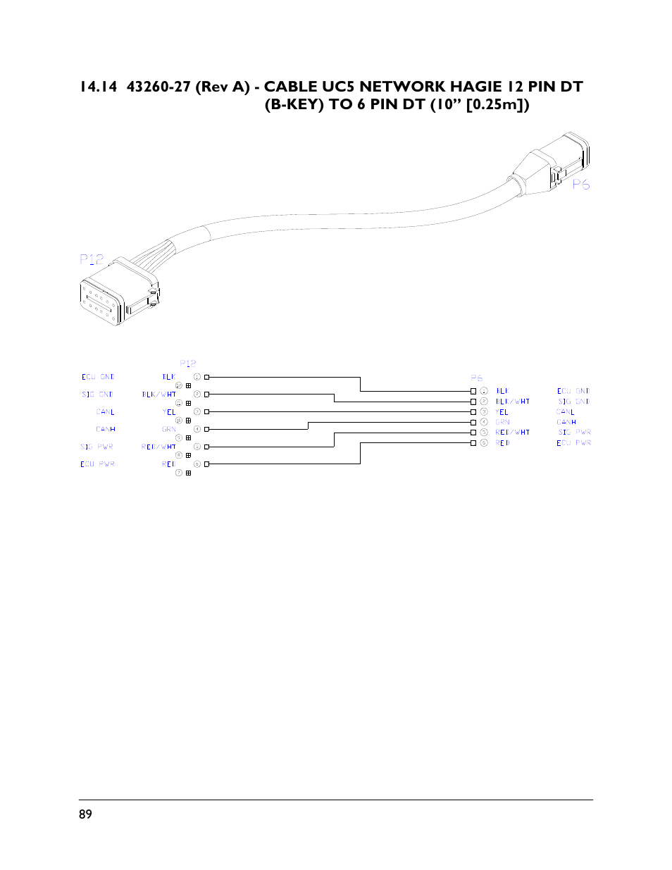 14 43260-27 (rev a) | NORAC UC5-BC-CBL User Manual | Page 92 / 93