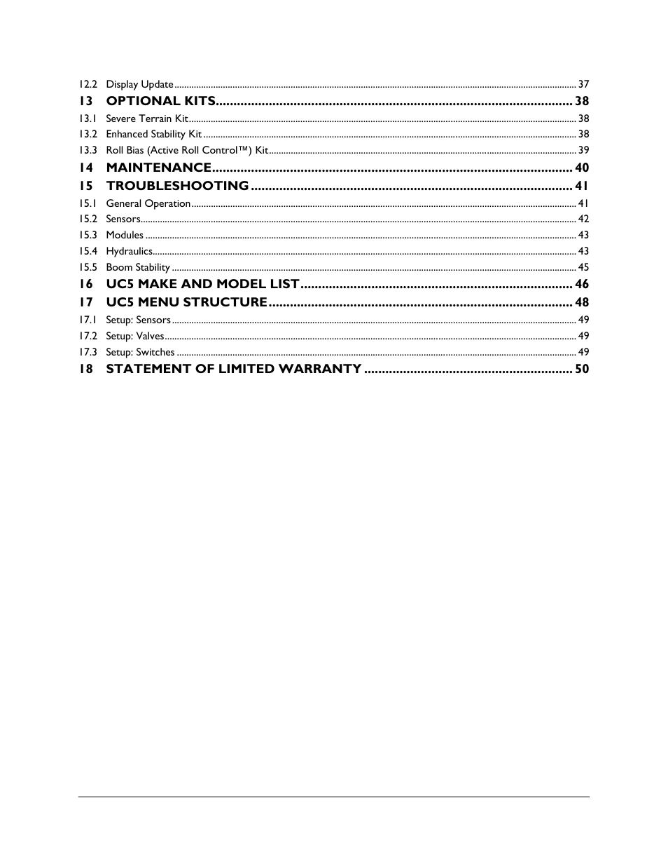 NORAC UC5-BC-ECHO-VT User Manual | Page 4 / 55