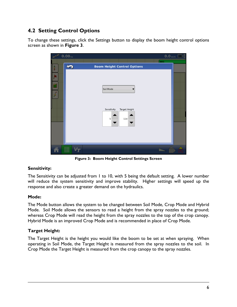 2 setting control options | NORAC UC5-BC-AL Quick Guide User Manual | Page 9 / 15