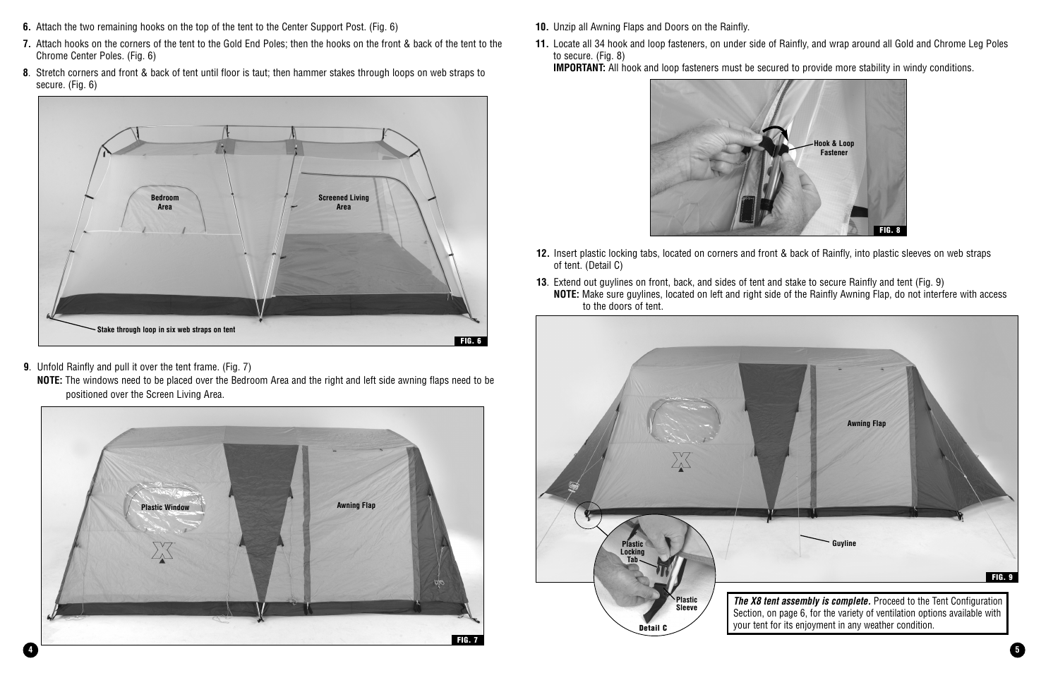 Coleman Tent X8 User Manual | Page 4 / 4