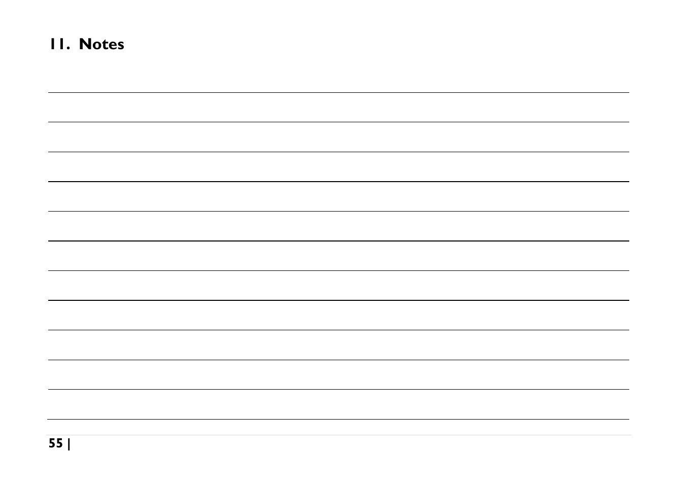 Notes | NORAC UC5-BC-AGCO-RMC User Manual | Page 55 / 56