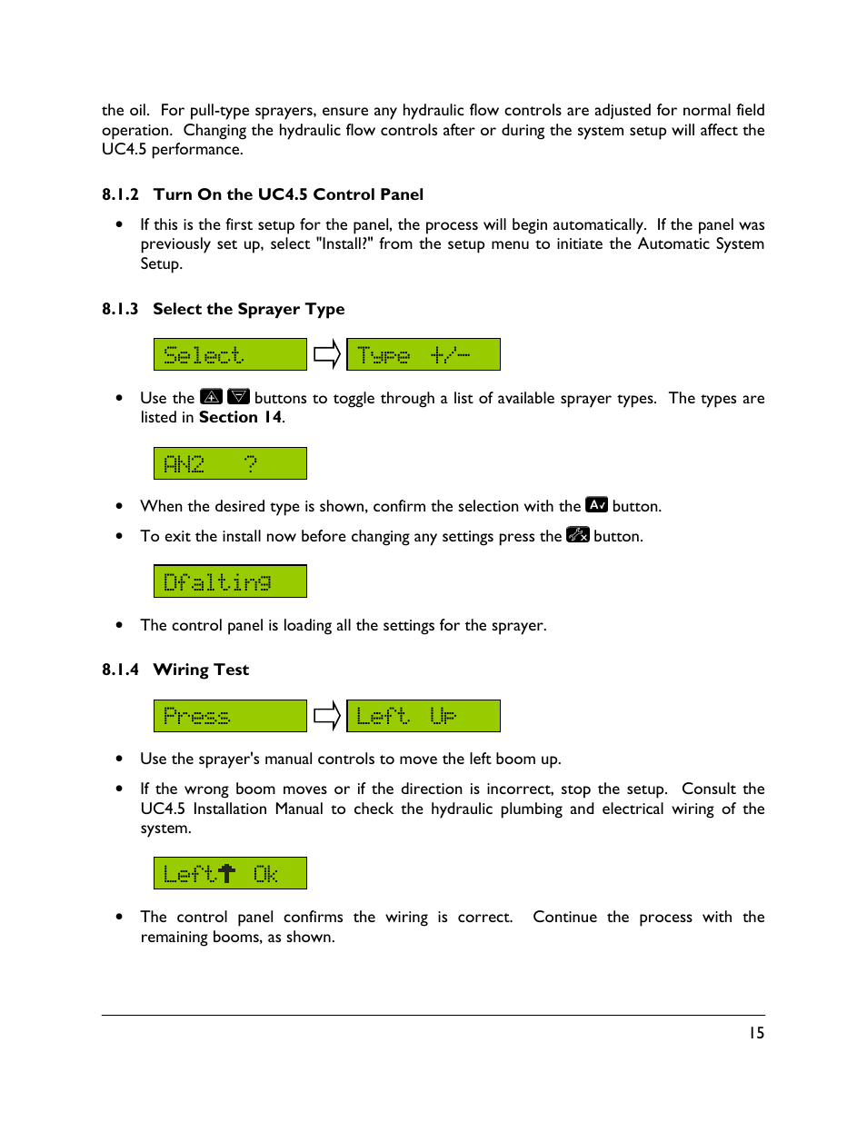 NORAC UC4.5-BC Operator Manual User Manual | Page 19 / 54