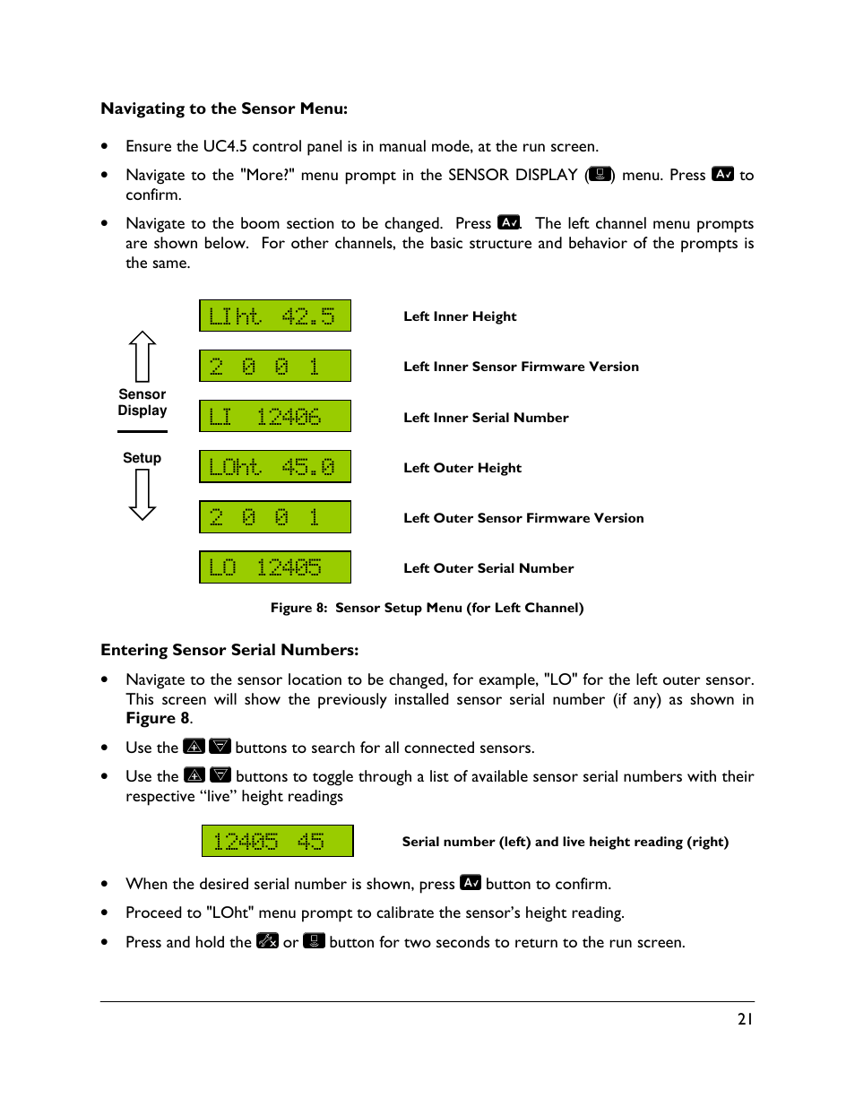 NORAC UC4.5-BC Operator Manual User Manual | Page 25 / 54