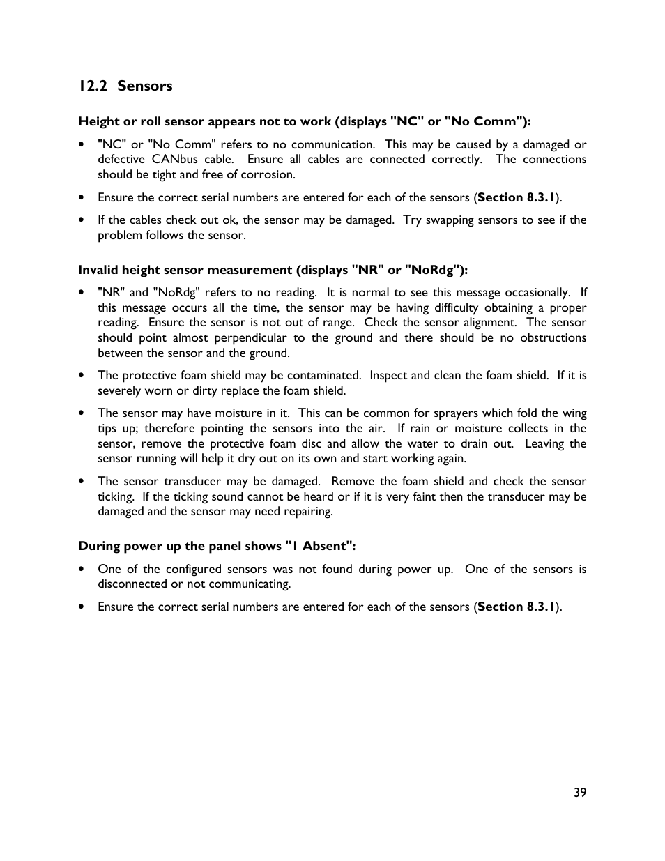 NORAC UC4.5-BC Operator Manual User Manual | Page 43 / 54