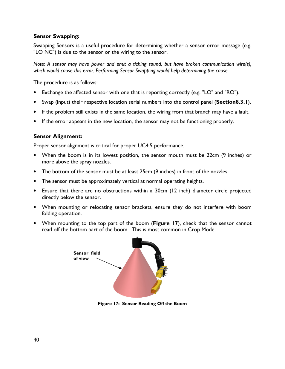 NORAC UC4.5-BC Operator Manual User Manual | Page 44 / 54