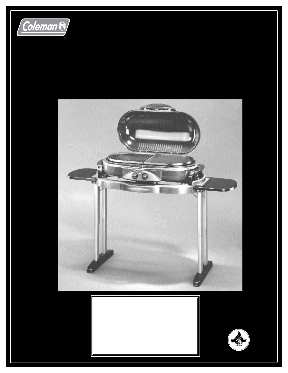 Coleman PROPANE STOVE 9941 User Manual | 12 pages