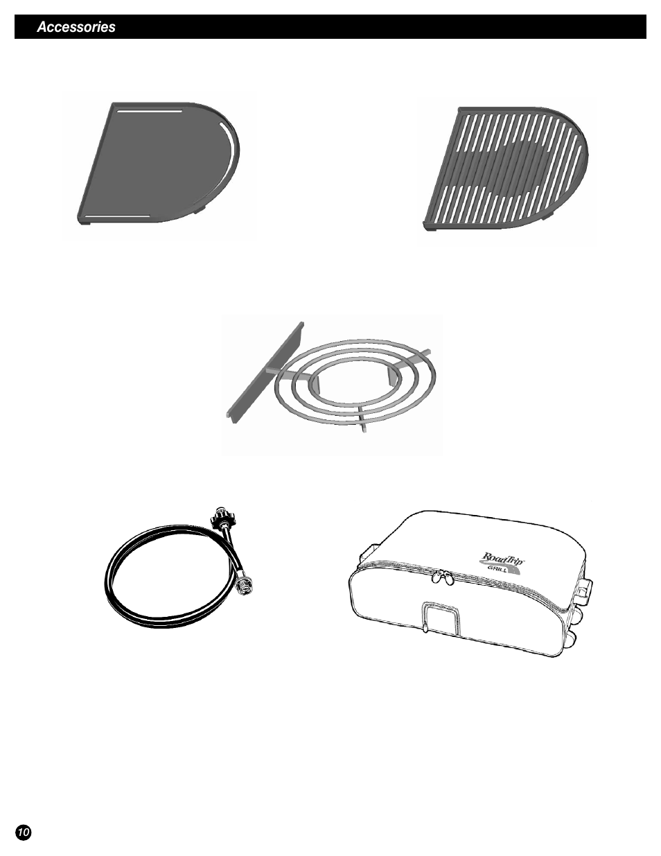 Accessories | Coleman PROPANE STOVE 9941 User Manual | Page 10 / 12