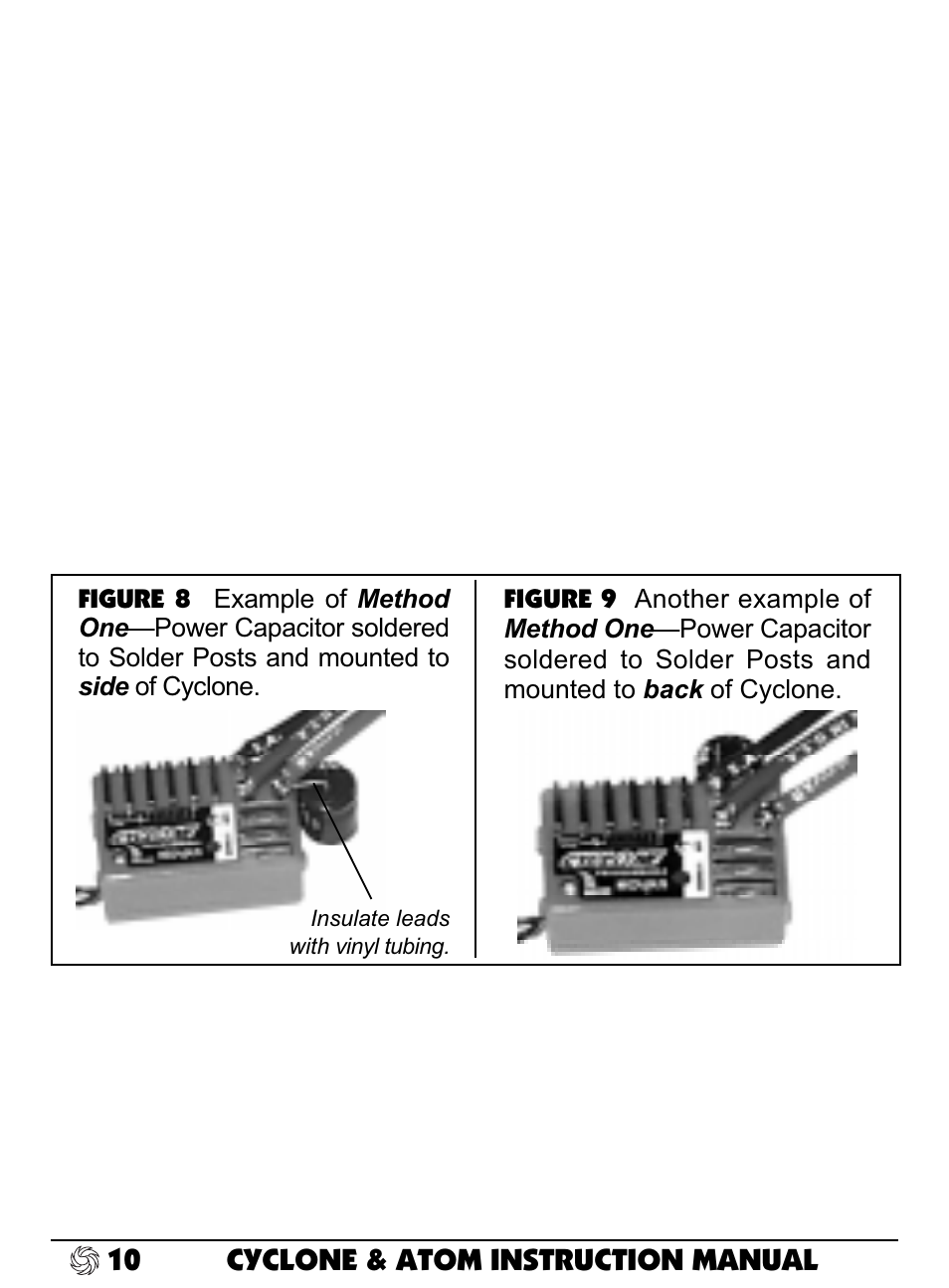 Novak Atom and Cyclone ESC User Manual | Page 10 / 33