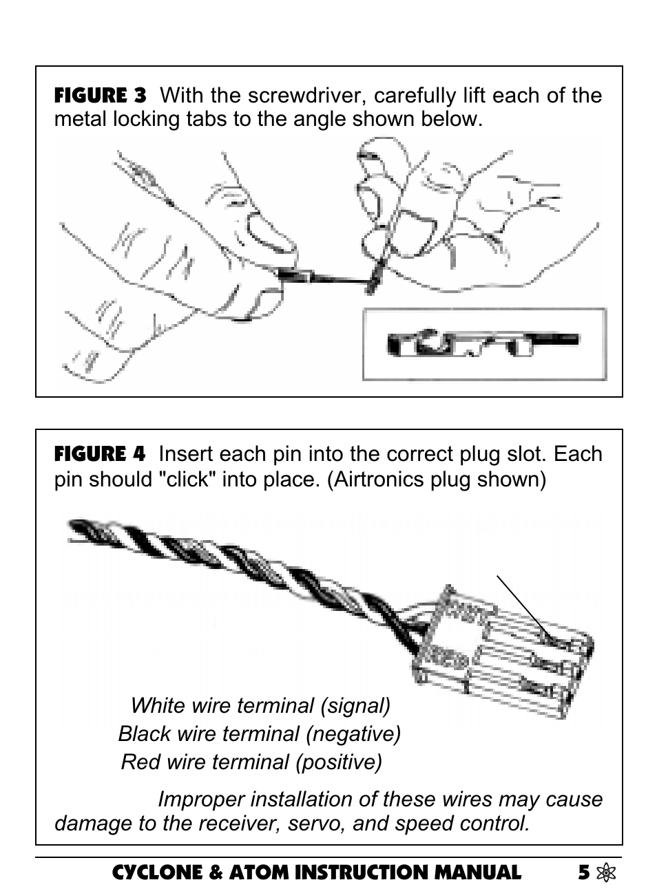 Novak Atom and Cyclone ESC User Manual | Page 5 / 33