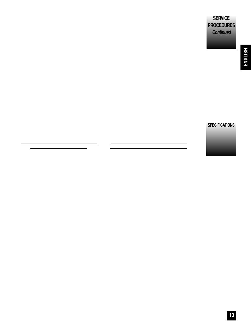 Continued, Service procedures | Coleman 5075 Series User Manual | Page 13 / 44