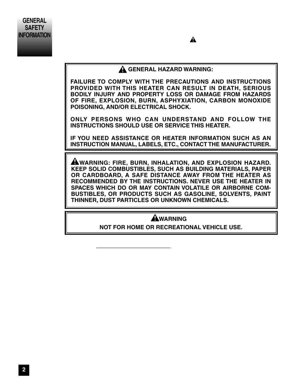 Coleman 5075 Series User Manual | Page 2 / 44