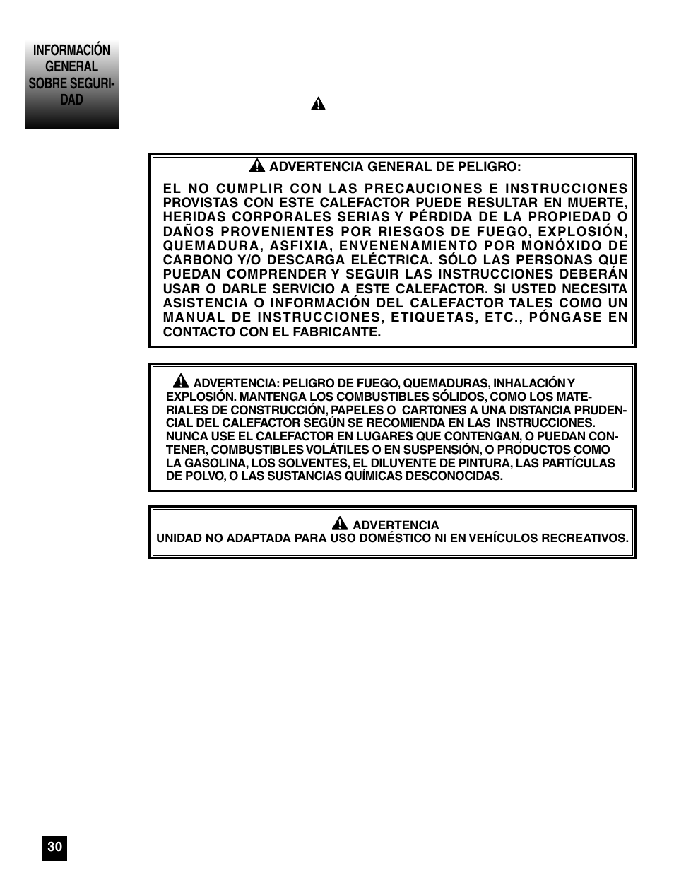 Coleman 5075 Series User Manual | Page 30 / 44