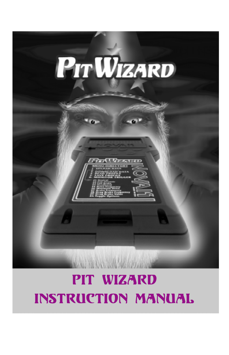 Novak Pit Wizard User Manual | 34 pages