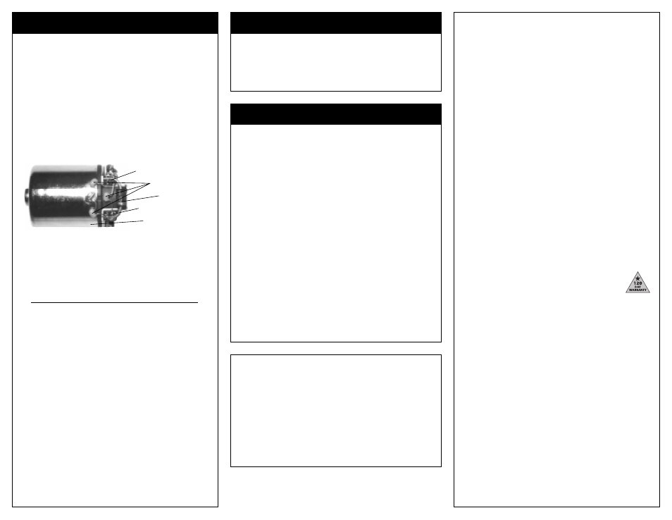 Service procedures, Product warranty, Customer service | Novak electronics, inc, Step 4, Trouble-shooting guide, Step 5 | Novak XXL FM Receiver User Manual | Page 2 / 2