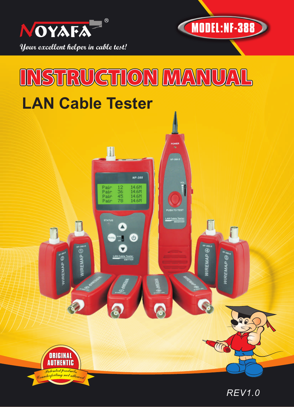 NOYAFA NF-388 User Manual | 16 pages