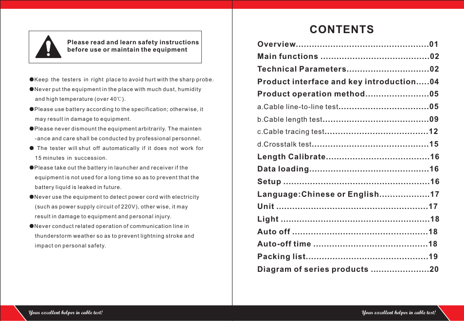 NOYAFA NF-8200 User Manual | Page 2 / 12