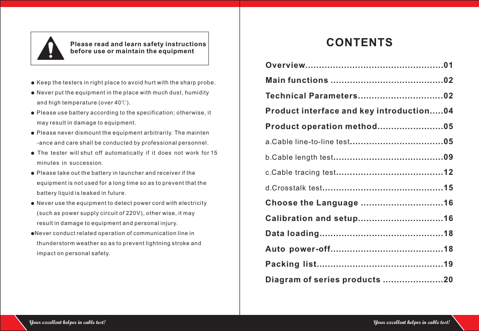 NOYAFA NF-868A User Manual | Page 2 / 12
