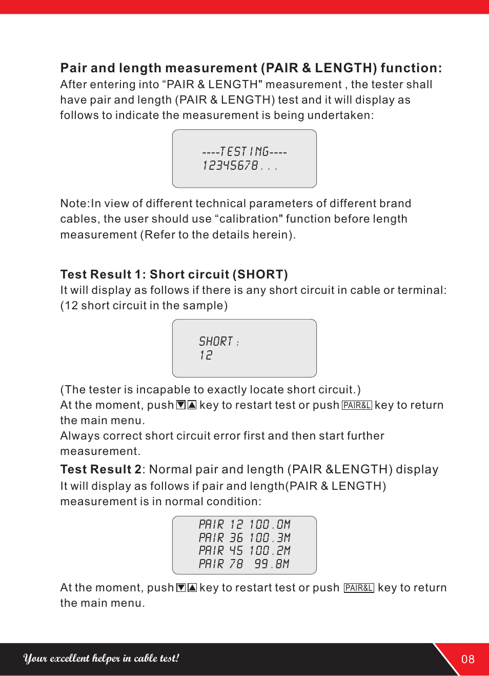 页 11 | NOYAFA NF-8108 User Manual | Page 11 / 16