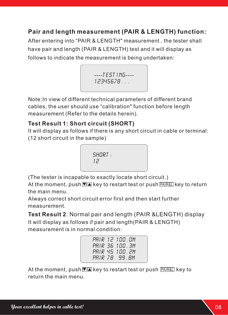 页 11 | NOYAFA NF8108-M User Manual | Page 11 / 16