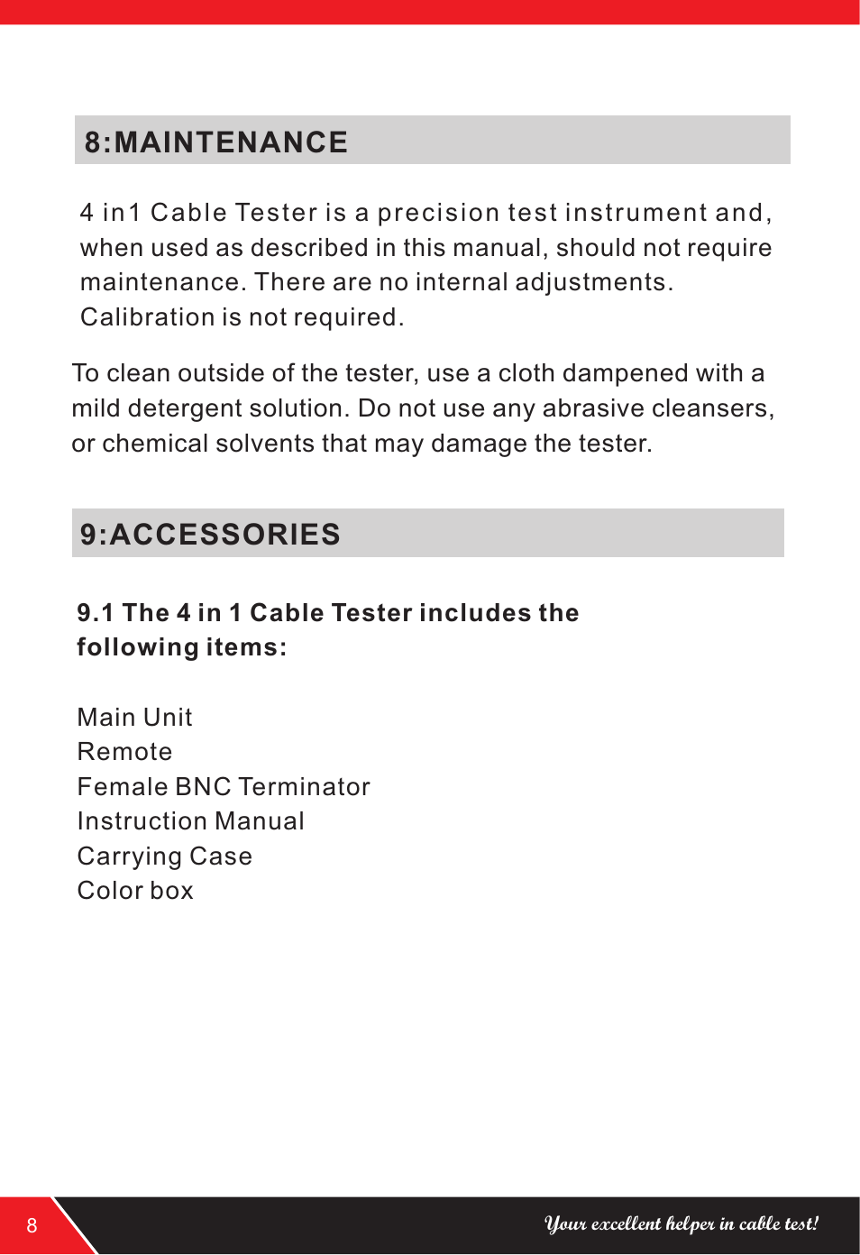 页 10 | NOYAFA NF-3368 User Manual | Page 10 / 12