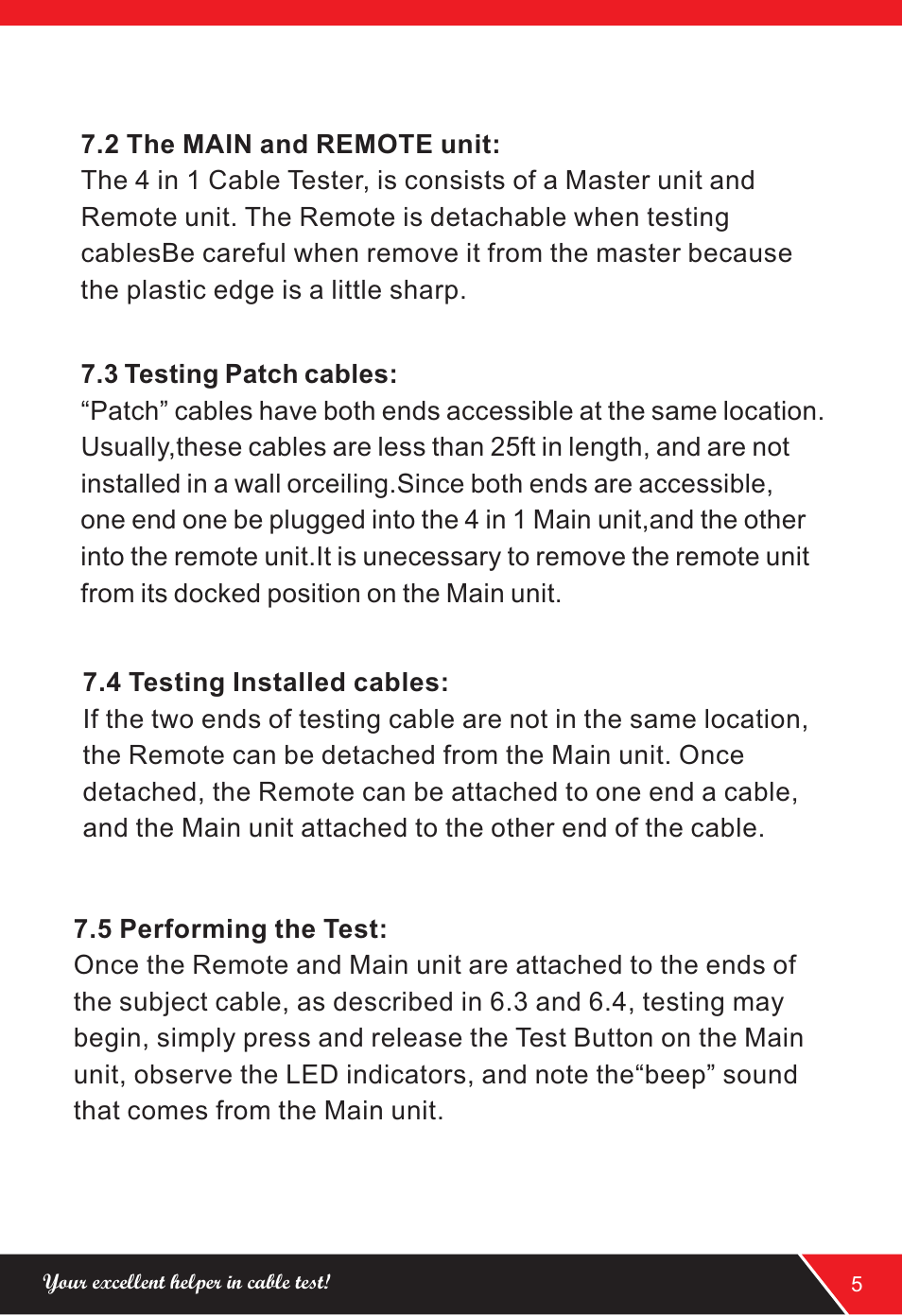 NOYAFA NF-3368 User Manual | Page 7 / 12